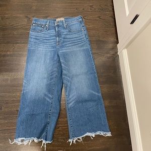 Jcrew point sur wide leg crop pants - size 31